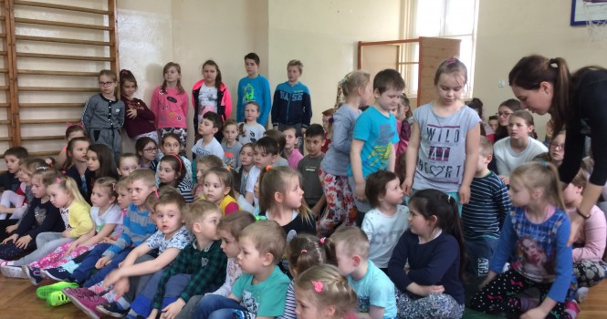 Wizyta w niepublicznej szkole podstawowej w Bielsku